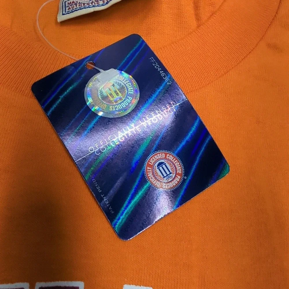 Virginia Tech VT Short Sleeve T-Shirt Hokies Steve & Barry - NWT - Size Large - Picture 4 of 9